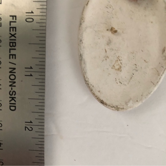 Vintage Sandstone Siamese Kitten Wind Chime by Anna - Picture 8 of 10